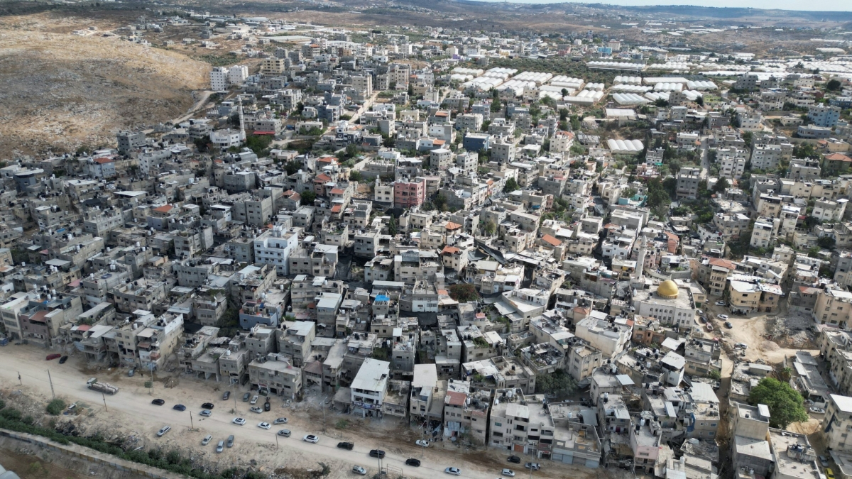 Trại tị nạn Nur Shams ở Bờ Tây. Nguồn: Reuters
