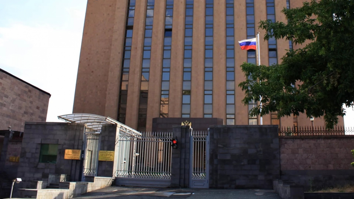 Đại sứ quán Nga tại Thủ đô Yerevan (Armenia). Nguồn: Ria Novosti