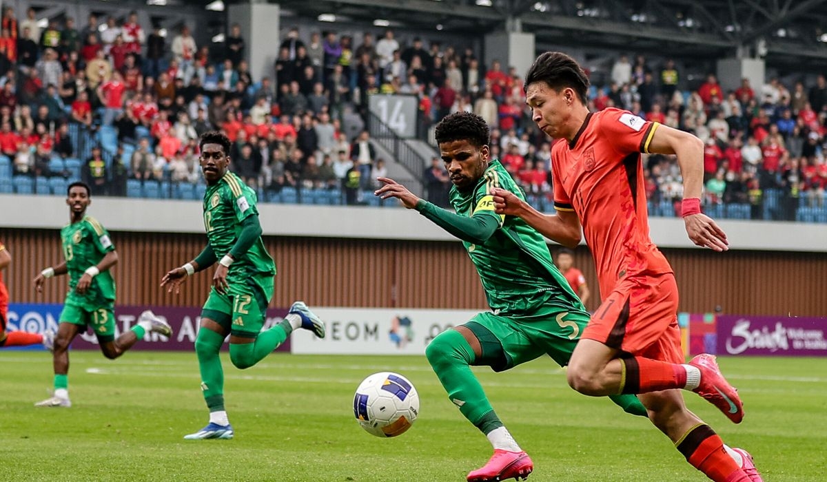 U20 Trung Quốc thua đau đớn trước U20 Saudi Arabia (Ảnh: AFC).