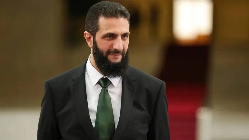 Tổng thống lâm thời Syria Ahmed Al-Sharaa.