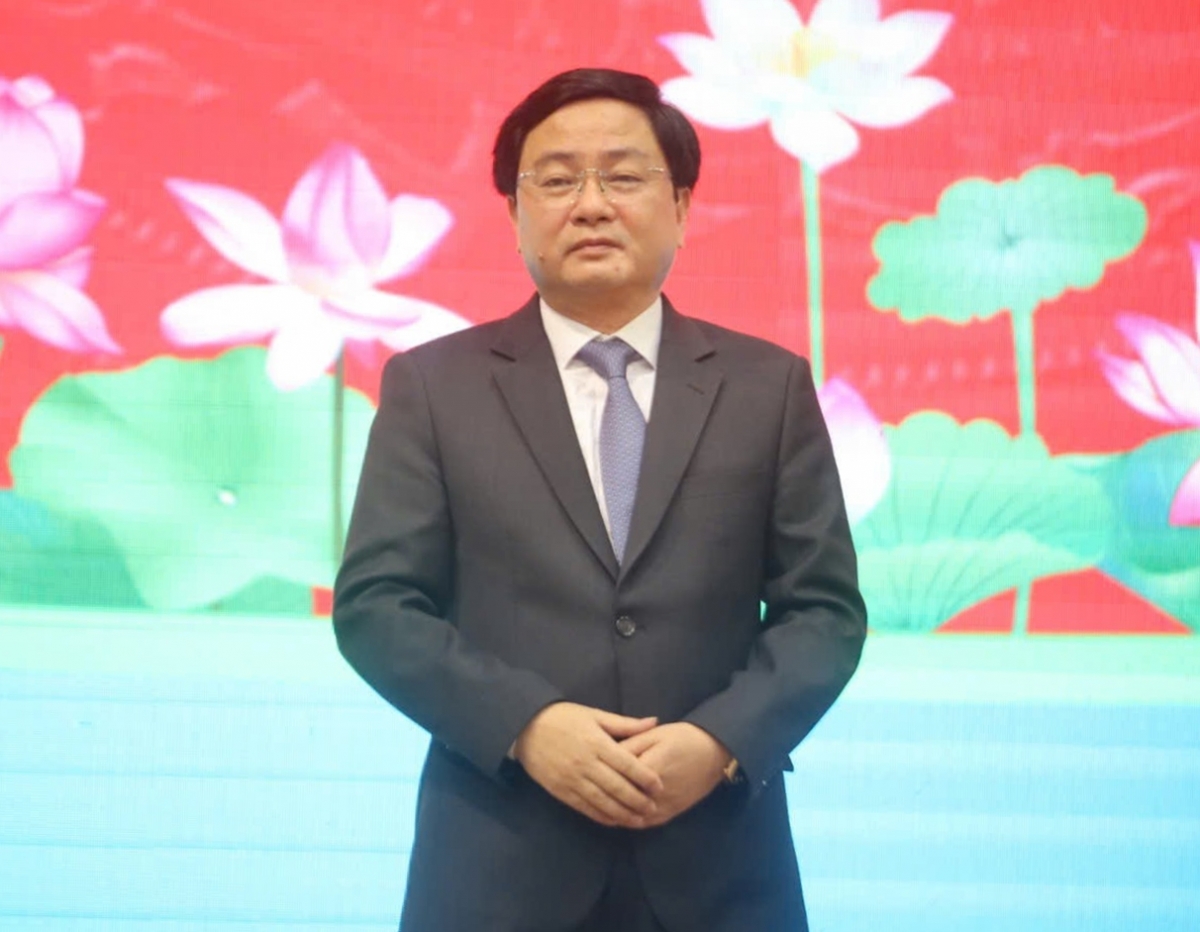 Tân Bí thư Tỉnh ủy Long An Nguyễn Văn Quyết (Ảnh: Quang Anh)