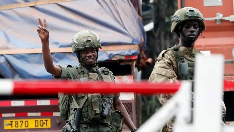 Thành viên nhóm vũ trang M23. (Ảnh: Reuters)