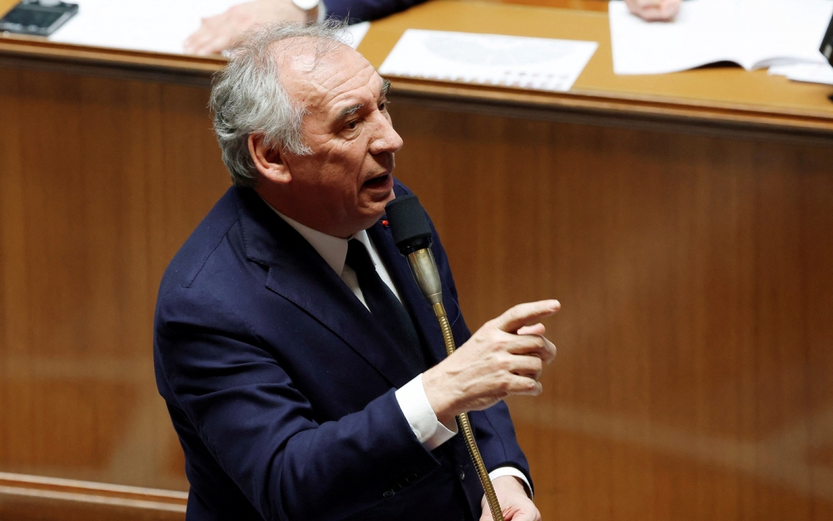 Thủ tướng Pháp Bayrou. Ảnh: Reuters.