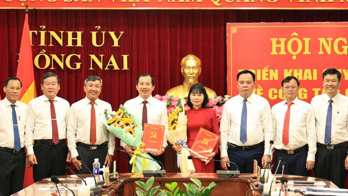 2 giám đốc sở của Đồng Nai làm Phó trưởng Ban Tuyên giáo và Dân vận (Ảnh: CTV)