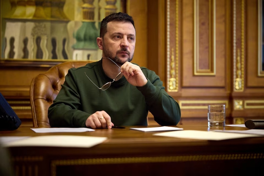 Tổng thống Zelensky. Ảnh: Reuters