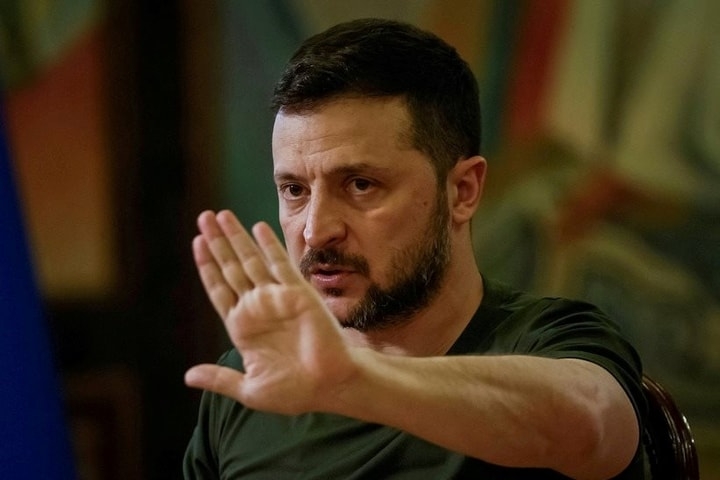 Tổng thống Ukraine Zelensky. Nguồn: Reuters