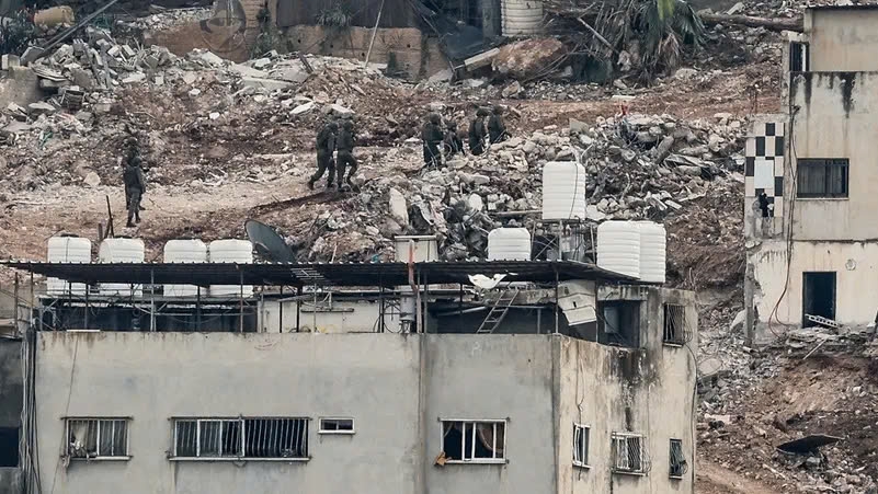 Một khu vực tại Jenin ở Bờ Tây ngày 3/2/2025. (Ảnh: Reuters)
