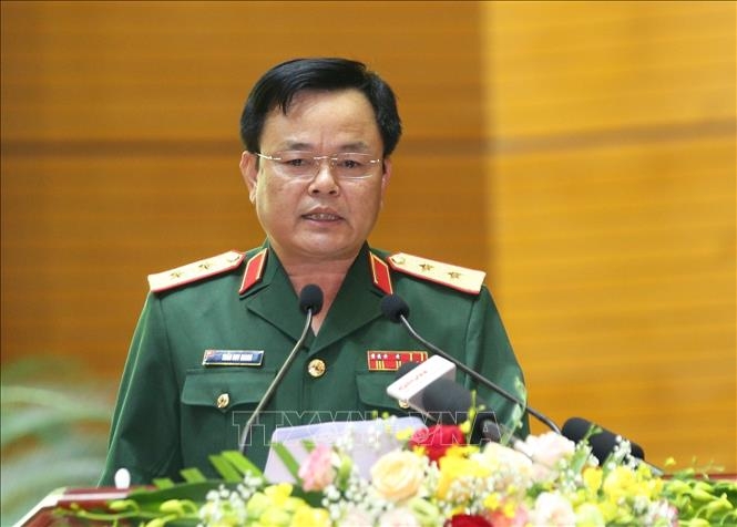 Trung tướng Trần Duy Giang thôi giữ chức Chủ nhiệm Tổng cục Hậu cần, Bộ Quốc phòng. (Ảnh: TTXVN)