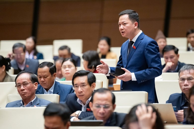 Đ​​​​ại biểu Trịnh Xuân An (Đoàn Đồng Nai). Ảnh: Media Quốc hội
