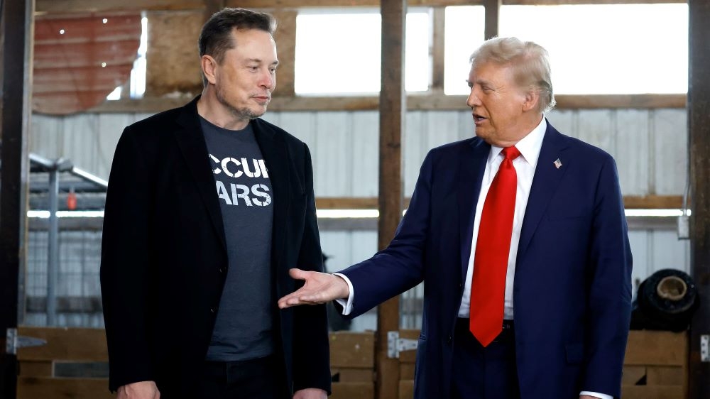 Tổng thống Trump và tỷ phú Elon Musk (Ảnh: Reuters)