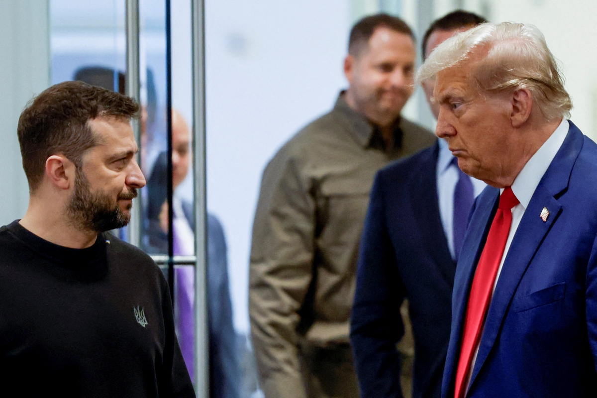 Tổng thống Trump cho rằng Ukraine không có cơ hội gia nhập NATO. Ảnh: Reuters