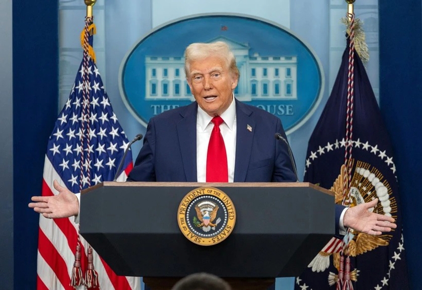 Tổng thống Mỹ Donald Trump - Ảnh: THX/TTXVN