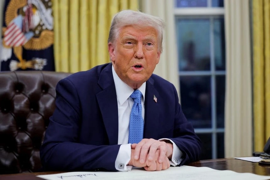 Tổng thống Mỹ Donald Trump. Ảnh: Reuters