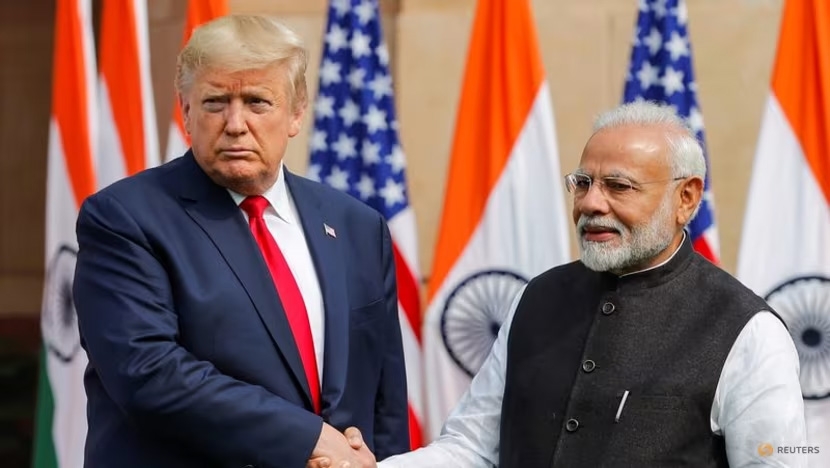 Tổng thống Mỹ Donald Trump và Thủ tướng Ấn Độ trong cuộc gặp ở New Delhi, tháng 2/2020. Ảnh: Reuters
