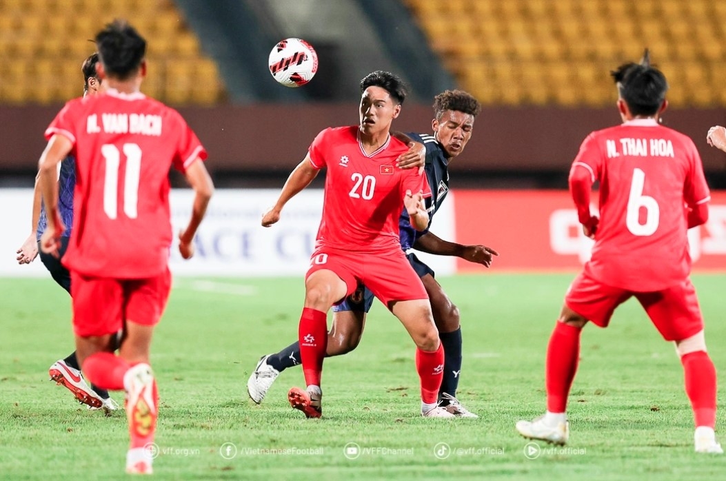 Vietnam's U17 team are set for friendly matches with Oman in March.
(Photo courtesy of Vietnam Football Federation)