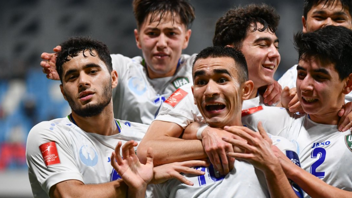 U20 Uzbekistan thắng đậm U20 Indonesia (Ảnh: AFC).