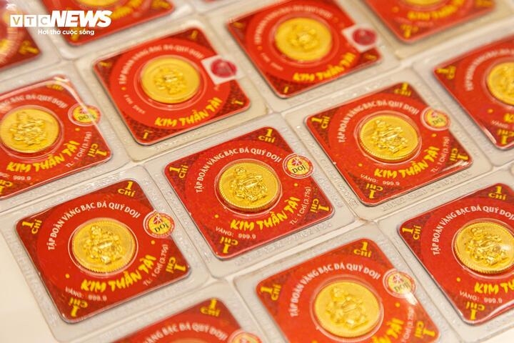 Vàng sẽ tăng chậm lại năm 2025. (Ảnh minh họa: Minh Đức).