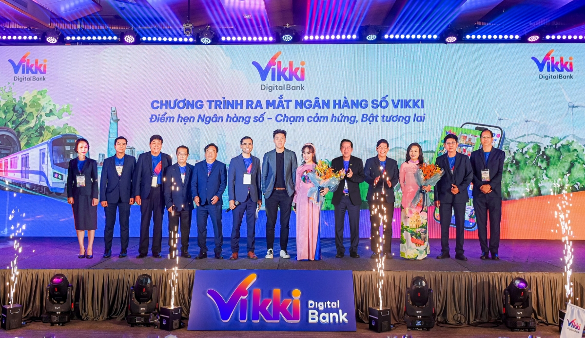    Buổi lễ ra mắt Ngân hàng Số Vikki - Điểm chạm Ngân hàng số, Chạm cảm hứng, Bật tương lai