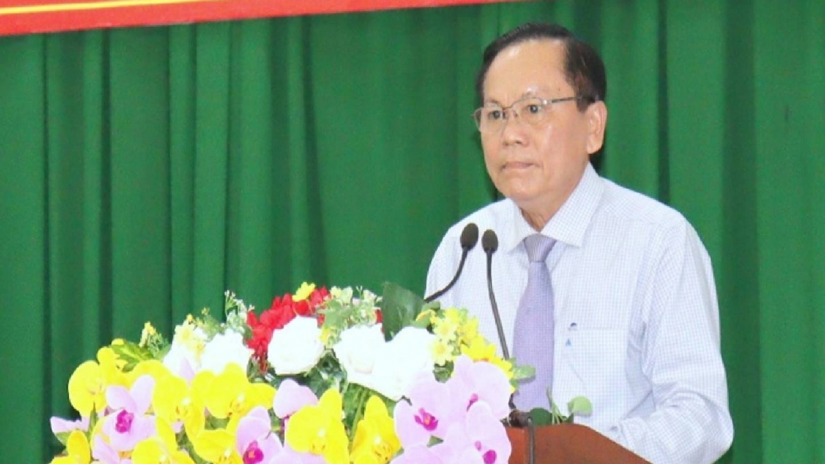 Ông Trần Văn Hên, Giám đốc Sở Nội vụ tỉnh Vĩnh Long