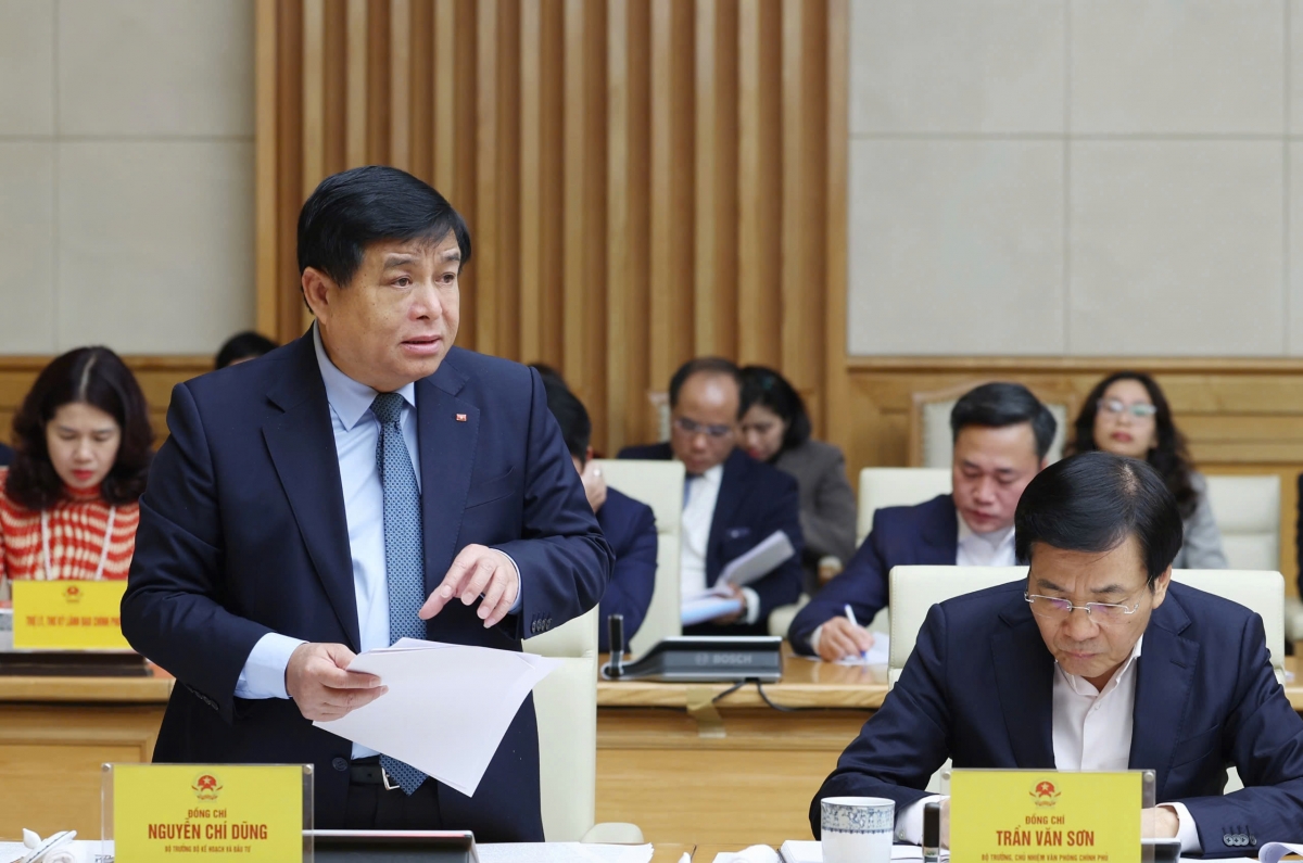Bộ trưởng Bộ Kế hoạch và Đầu tư Nguyễn Chí Dũng