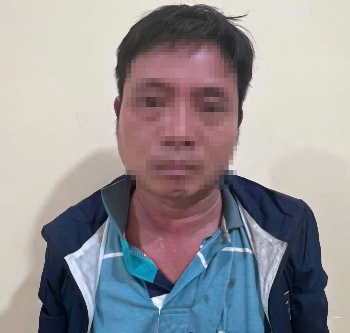 Đối tượng Đỗ Anh Tuấn bị bắt giữ (ảnh: CA)