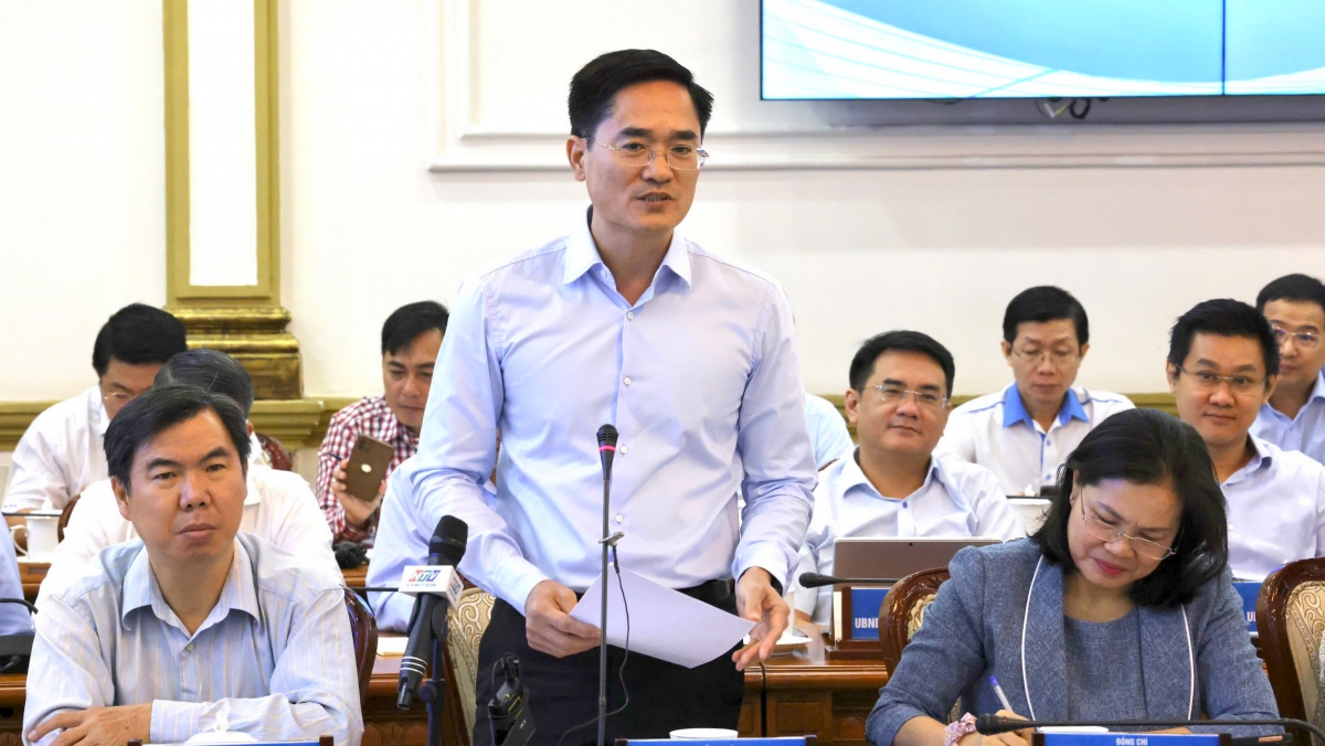 Giám đốc Sở Giao thông vận tải Trần Quang Lâm (ảnh TTBC)