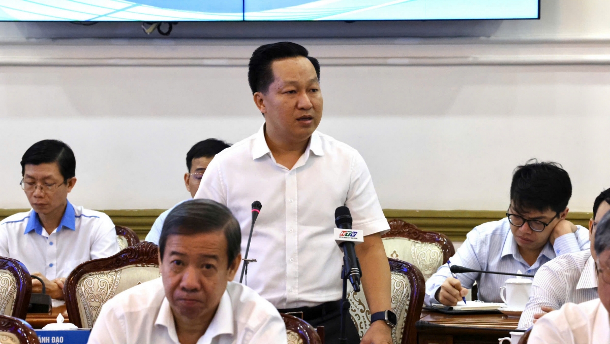 Ông Hoàng Tùng, Chủ tịch UBND TP Thủ Đức (ảnh TTBC)