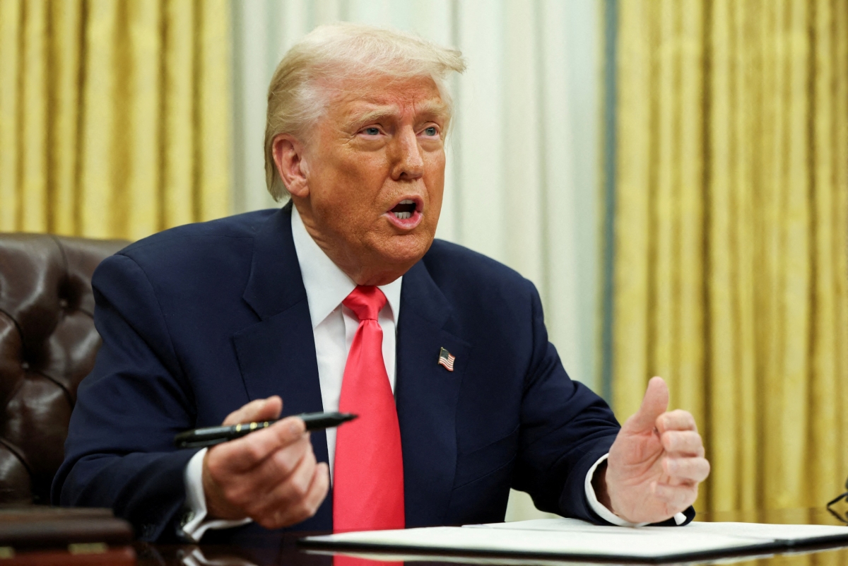 Ông Trump. Ảnh: Getty