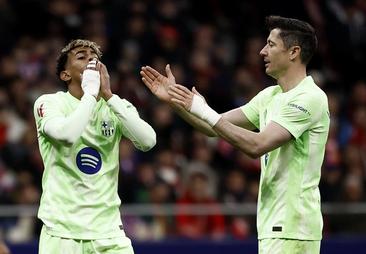 Barca ngược dòng khó tin trước Atletico Madrid (Ảnh: Reuters).