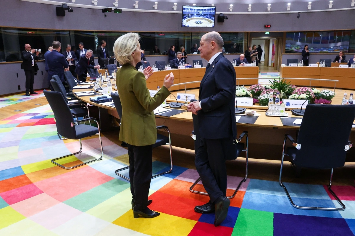 Hội nghị thượng đỉnh Liên minh châu Âu (EU) tại Brussels, Bỉ. Ảnh: Reuters