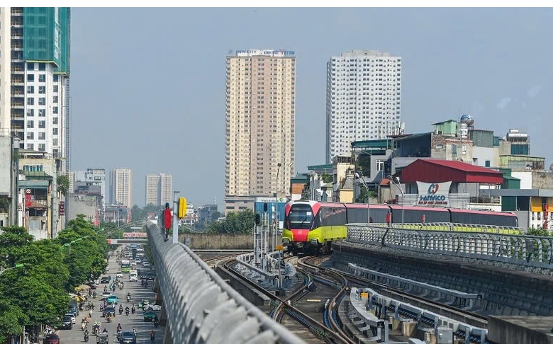 Metro Nhổn - ga Hà Nội.