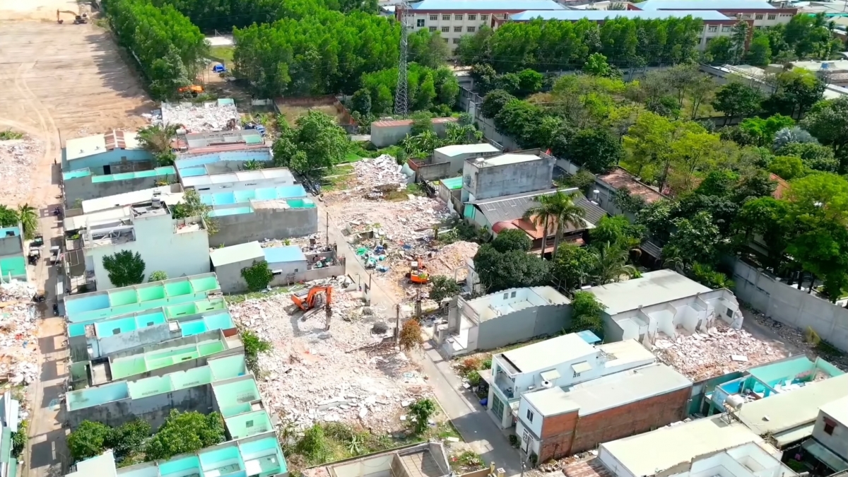 Tiến độ giải phóng mặt bằng có chuyển biến tích cực