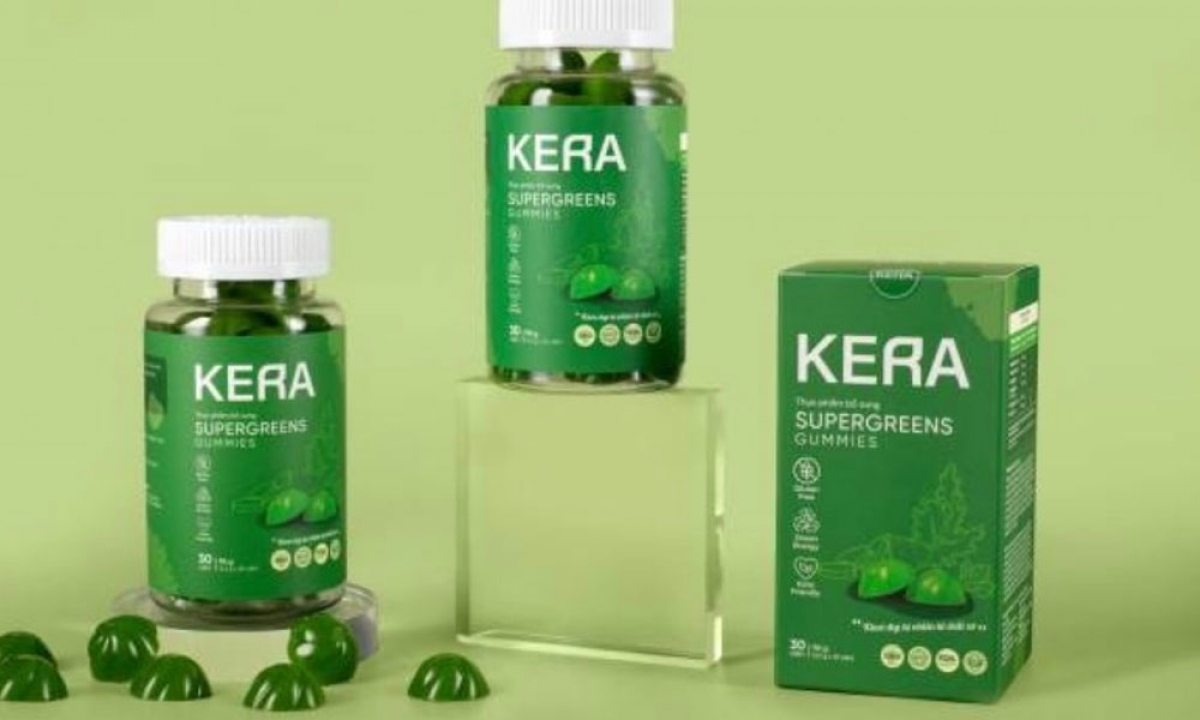 Sản phẩm kẹo rau củ Kera