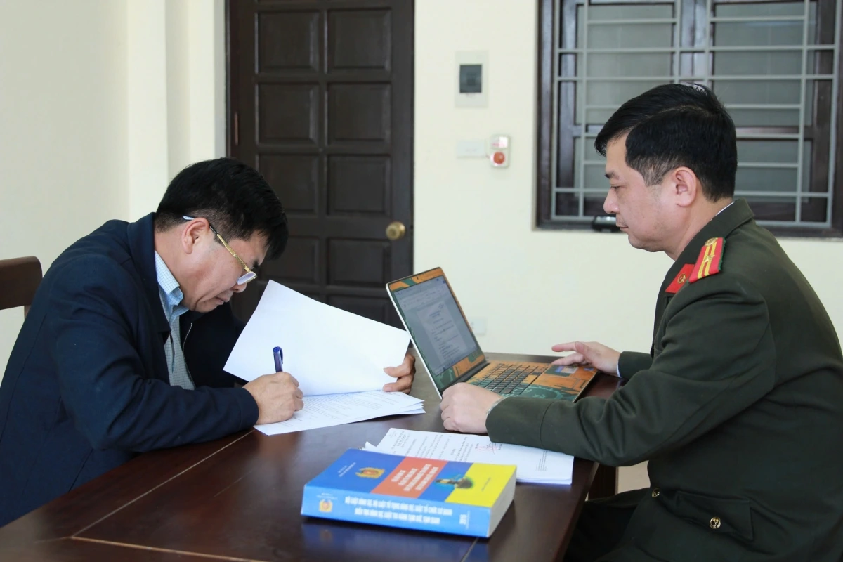  Trần Quốc Dũng tại cơ quan điều tra