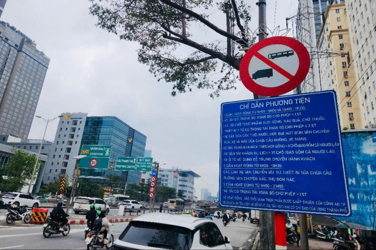 Nhiều biển báo giao thông bất hợp lý cần được điều chỉnh, thay thế. Ảnh: Thanh tra