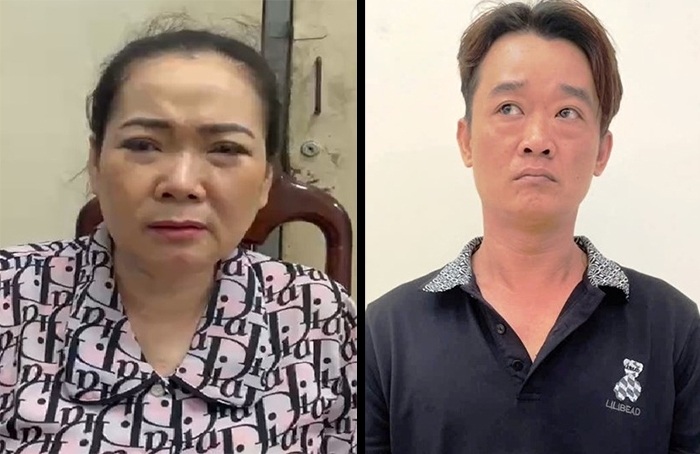 Đối tượng Phương, chủ quán karaoke và Tâm, đối tượng trực tiếp bán ma túy cho khách đến quán karaoke
