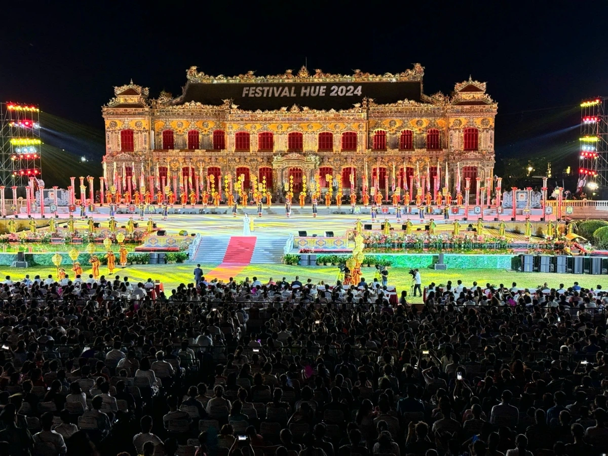 Hình ảnh hoạt động trong Festiva Huế năm 2024