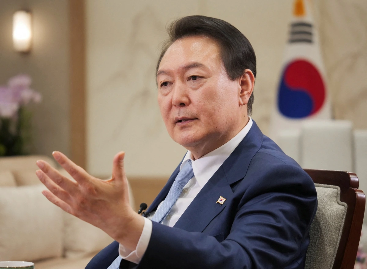 Tổng thống Hàn Quốc Yoon Suk Yeol. Ảnh: Reuters