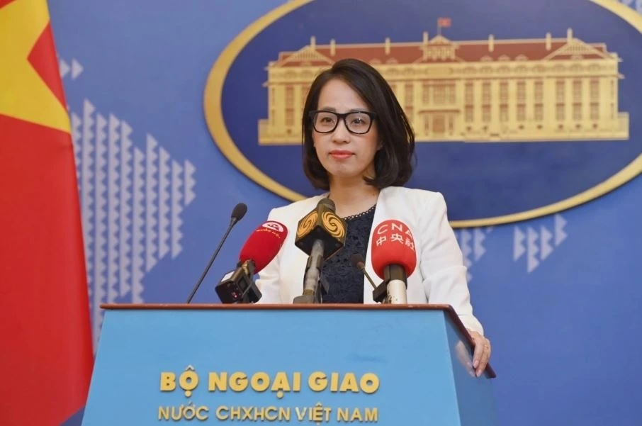 Người phát ngôn Bộ Ngoại giao Việt Nam Phạm Thu Hằng