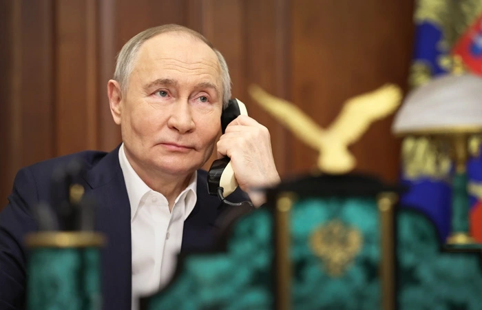 Tổng thống Nga Vladimir Putin. (Ảnh: Dịch vụ báo chí của Tổng thống Liên bang Nga)