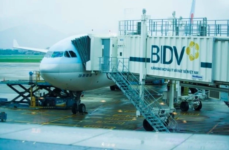 An aeroplane at the international terminal of Da Nang Airport (Photo courtesy of AHT)