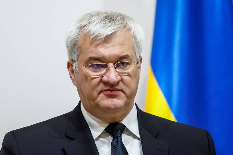 Ngoại trưởng Ukraine Andrey Sibiga. Ảnh: Reuters
