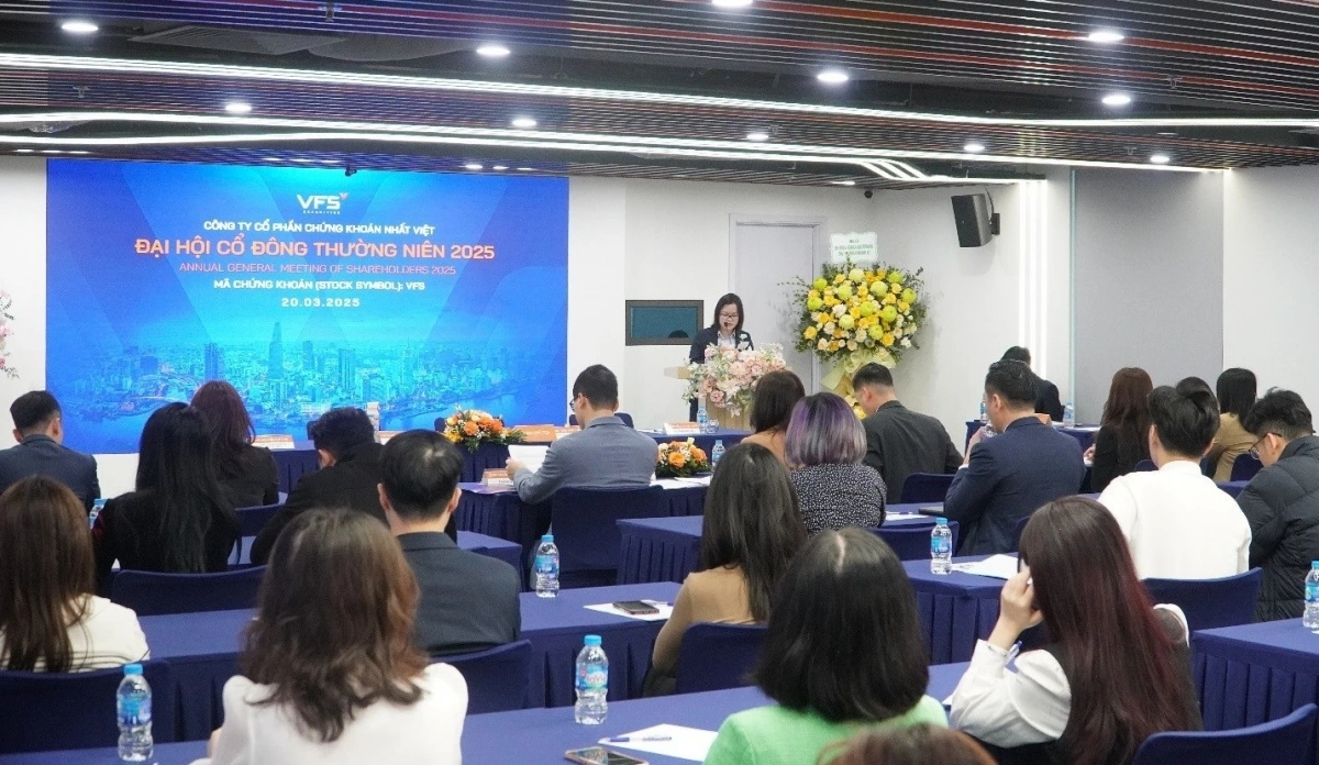 ĐHĐCĐ 2025 đã đánh dấu một năm kinh doanh thành công của VFS