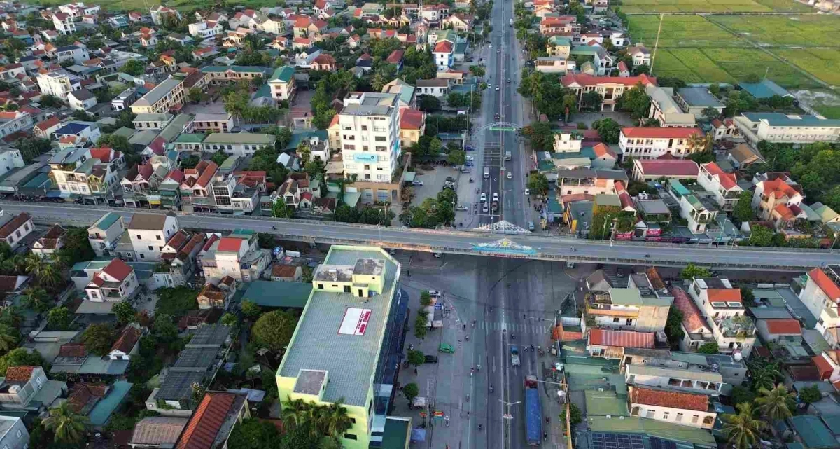 Quốc lộ 1A qua Nghệ An. Ảnh: Tiến Đông