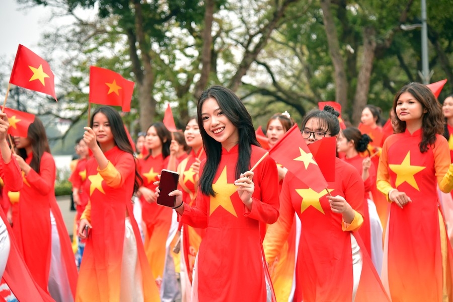 Ao Dai Week has been organised since 2019 with the aim of promoting the cultural value of the traditional Vietnamese long dress.