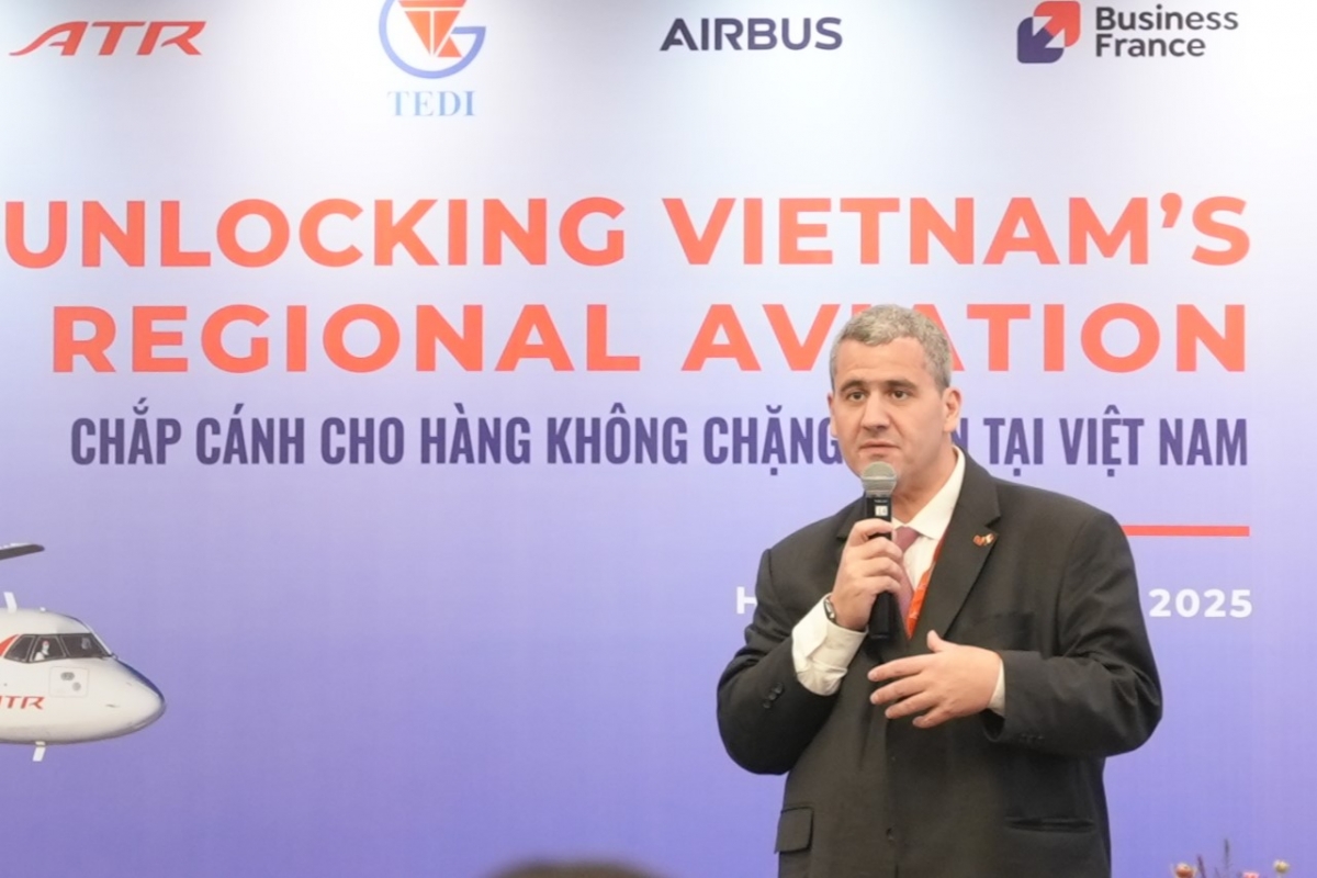 Ông Jean-Pierre Clercin, Giám đốc Khu vực Châu Á – Thái Bình Dương của ATR