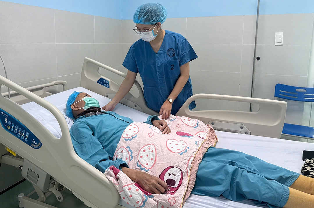 Bệnh nhân đã hồi phục và được xuất viện