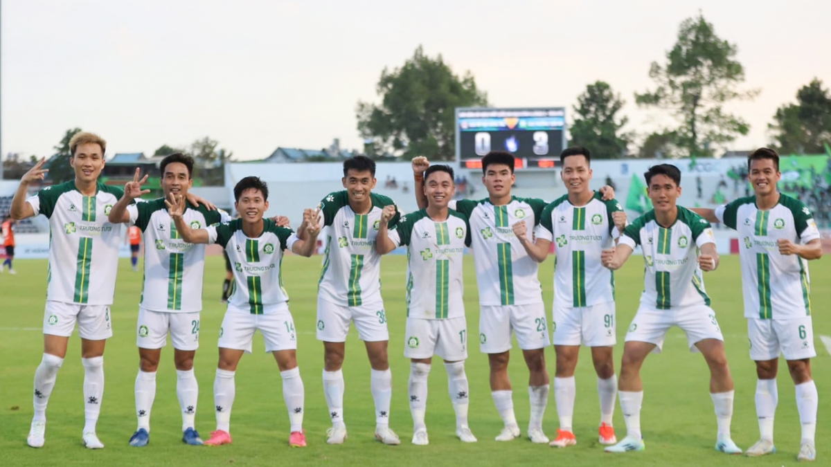 Bình Phước cần thêm một chiến thắng để giành suất đá play-off thăng hạng (Ảnh: Bình Phước FC)