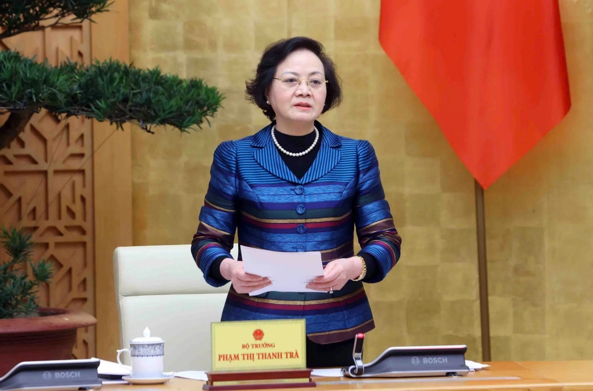 Bộ trưởng Bộ Nội vụ Phạm Thị Thanh Trà