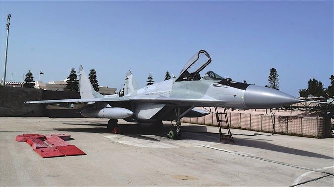  Máy bay MIG-29 tại căn cứ không quân Khmeimim ở Syria. Ảnh: The Drive/TTXVN